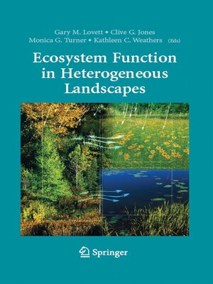 cover image of Ecosystem Function in Heterogeneous Landscapes